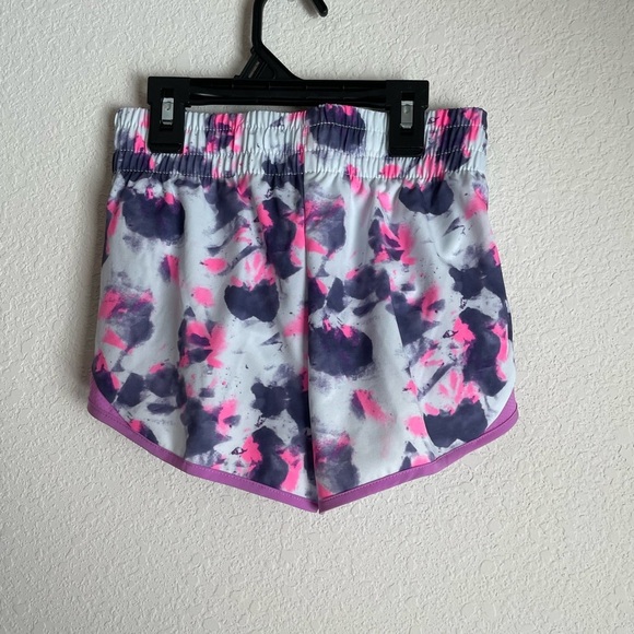 Athletic Works Kids Pink and Purple Tie-Dye Activewear Shorts size S 6/6X-NWT - Picture 2 of 3